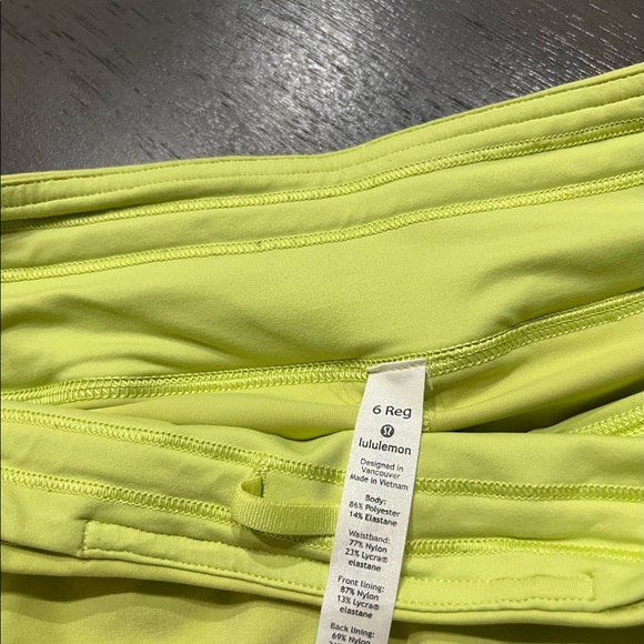 Lululemon Pace Rival in Yellow 6R - Picture 4 of 4